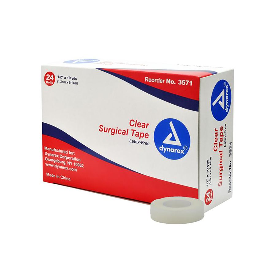 Clear Surgical Tape ½ in