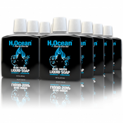 H₂Ocean Blue Green Liquid Soap